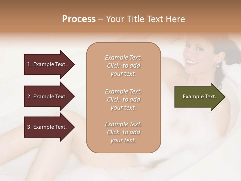 Natural Wellness Bathing PowerPoint Template