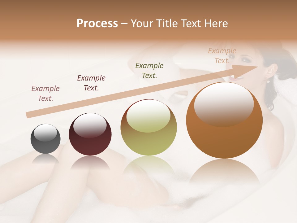 Natural Wellness Bathing PowerPoint Template