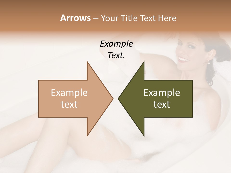 Natural Wellness Bathing PowerPoint Template