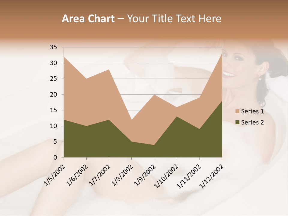 Natural Wellness Bathing PowerPoint Template