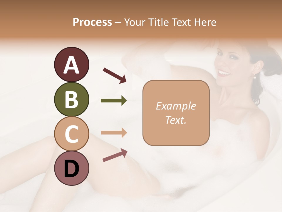 Natural Wellness Bathing PowerPoint Template