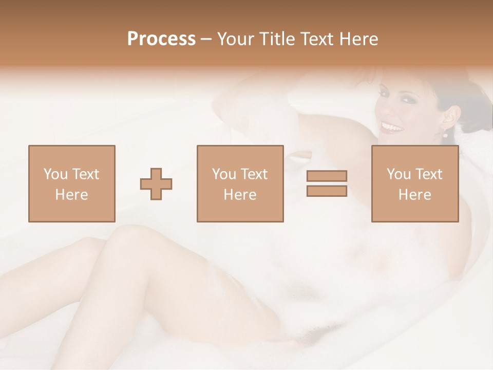 Natural Wellness Bathing PowerPoint Template