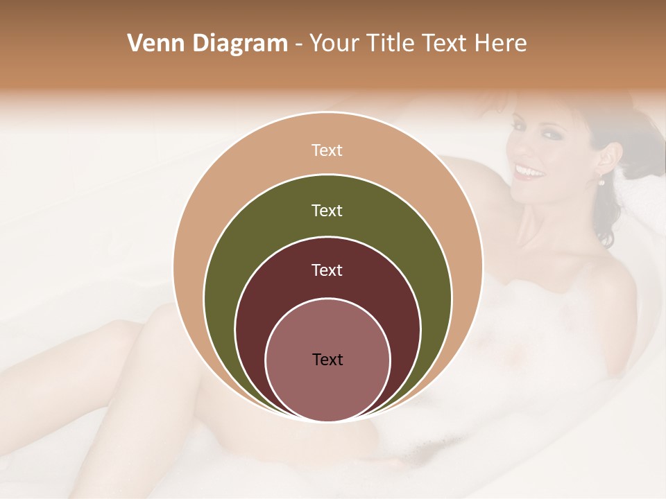 Natural Wellness Bathing PowerPoint Template