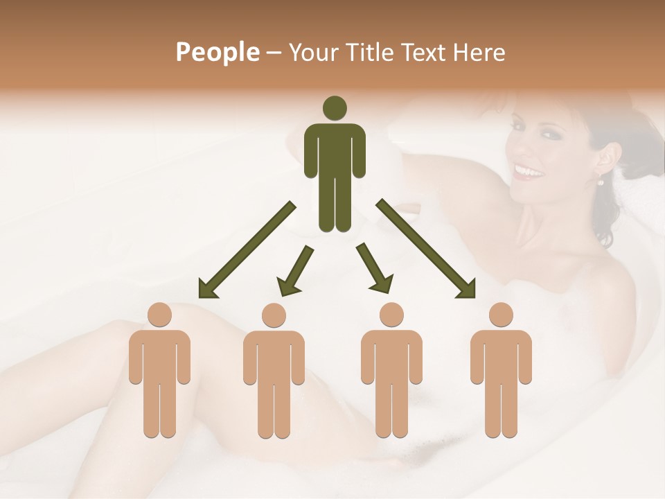 Natural Wellness Bathing PowerPoint Template