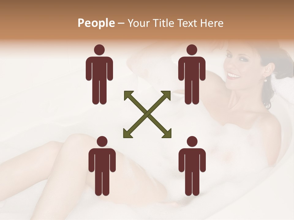 Natural Wellness Bathing PowerPoint Template
