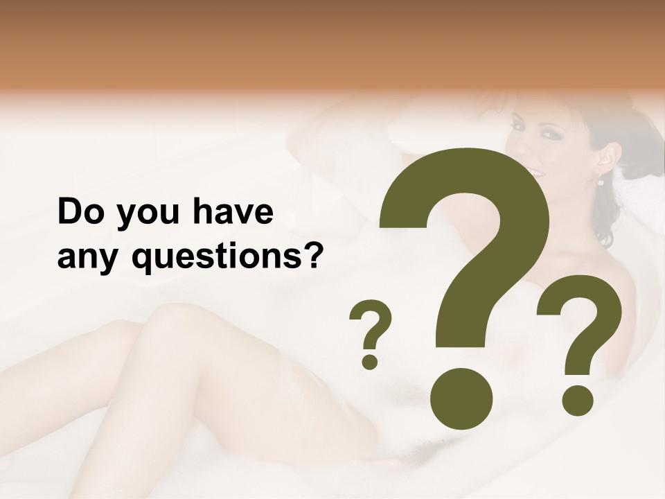 Natural Wellness Bathing PowerPoint Template