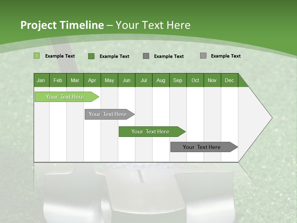 Par Turf Golf PowerPoint Template