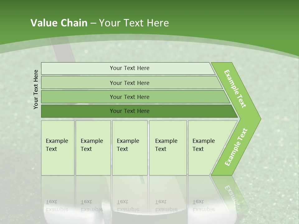 Par Turf Golf PowerPoint Template