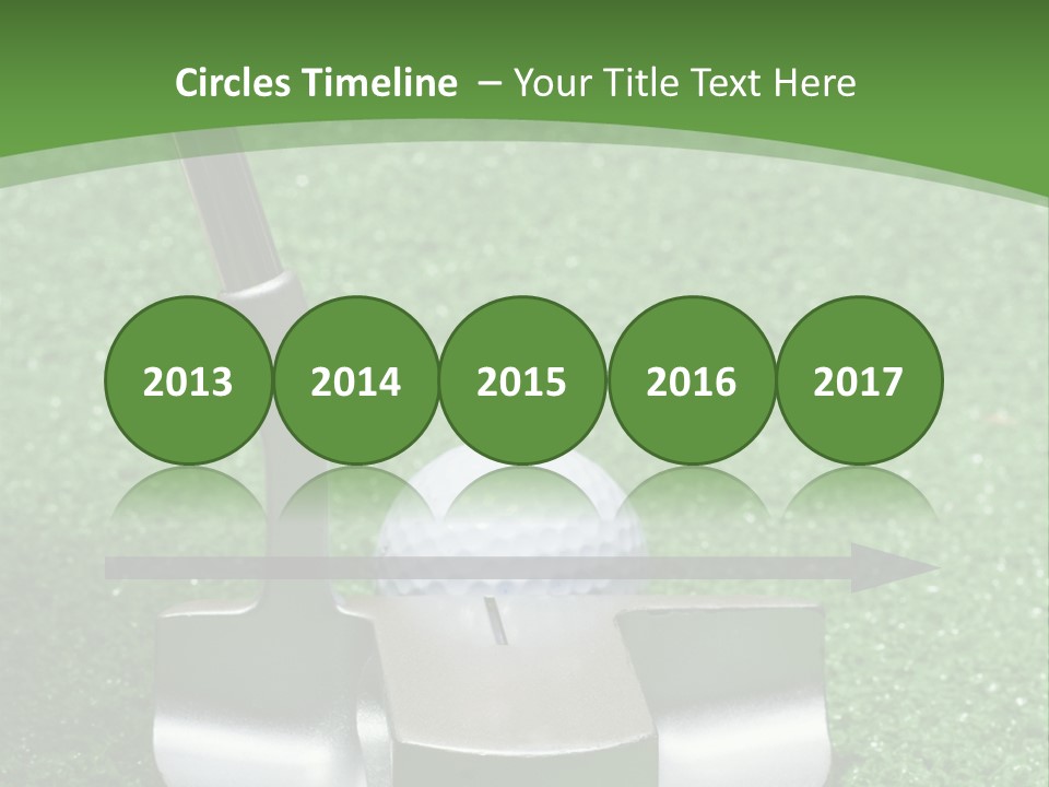 Par Turf Golf PowerPoint Template