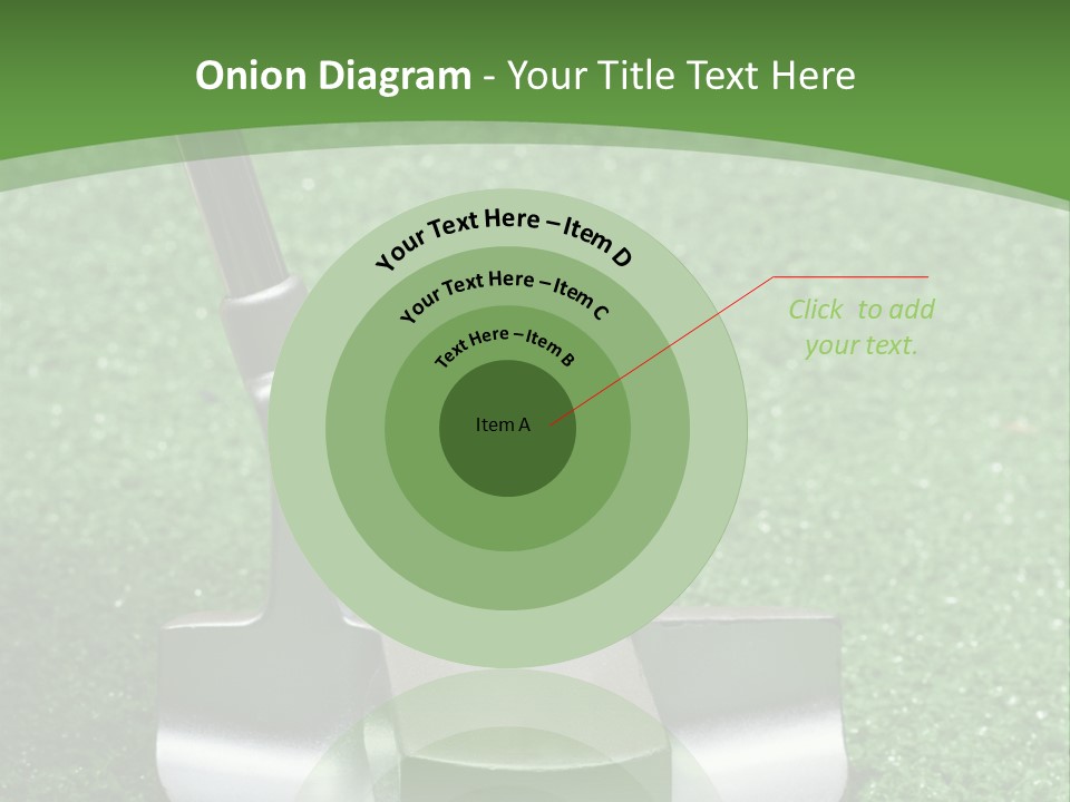 Par Turf Golf PowerPoint Template