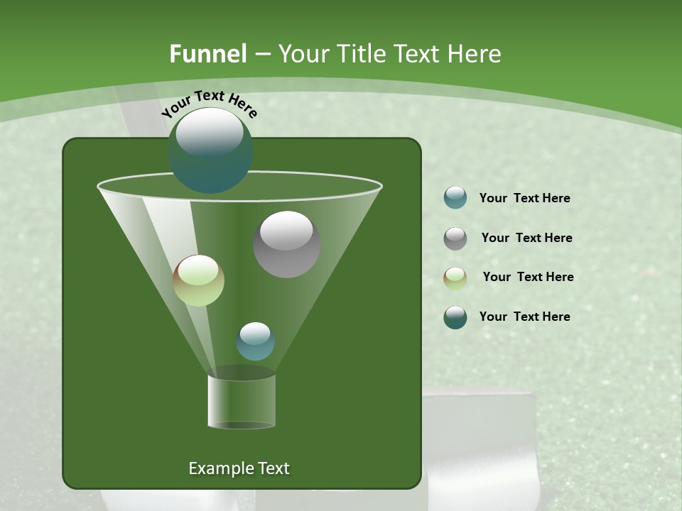 Par Turf Golf PowerPoint Template