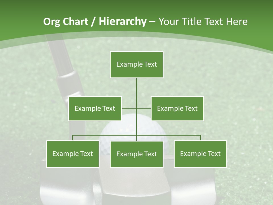 Par Turf Golf PowerPoint Template