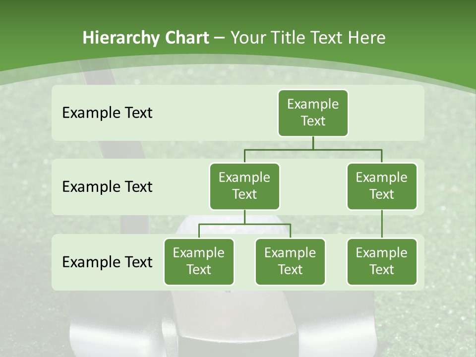 Par Turf Golf PowerPoint Template