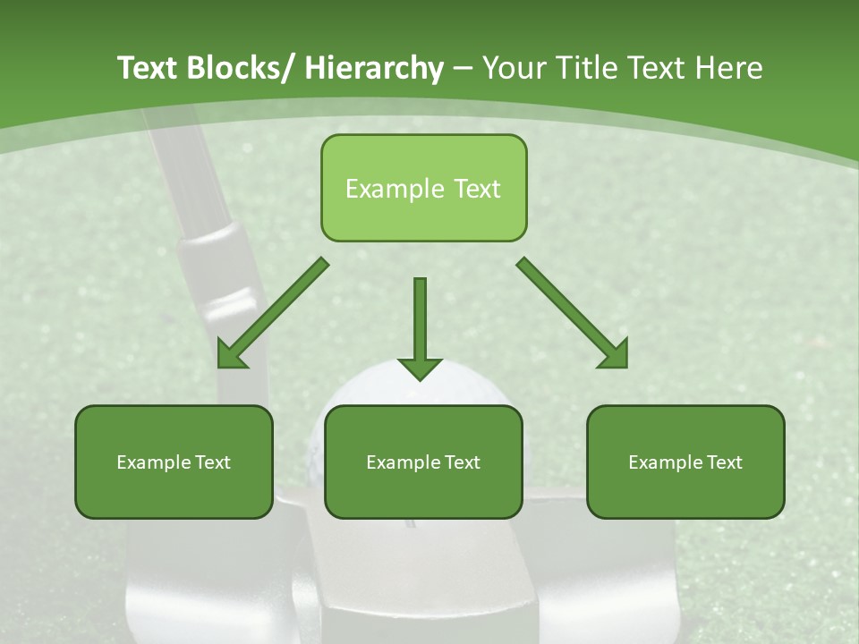 Par Turf Golf PowerPoint Template