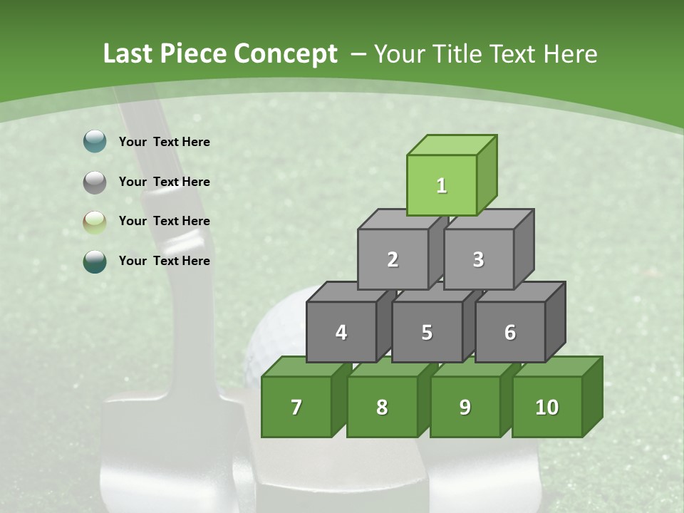 Par Turf Golf PowerPoint Template