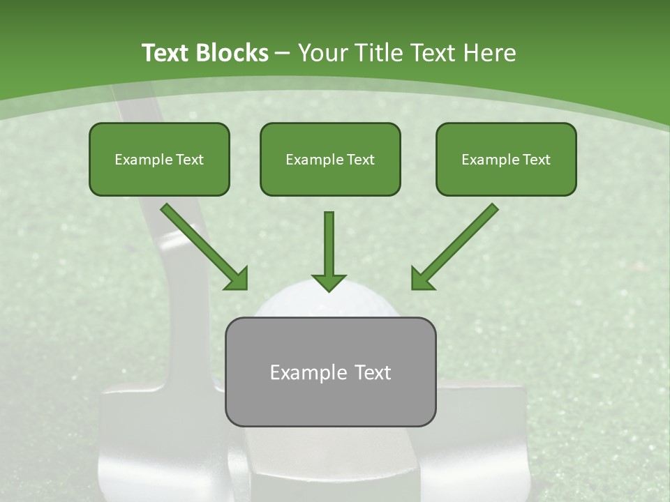 Par Turf Golf PowerPoint Template