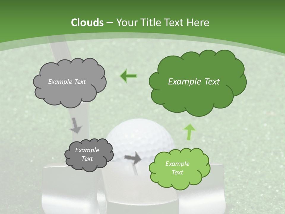 Par Turf Golf PowerPoint Template