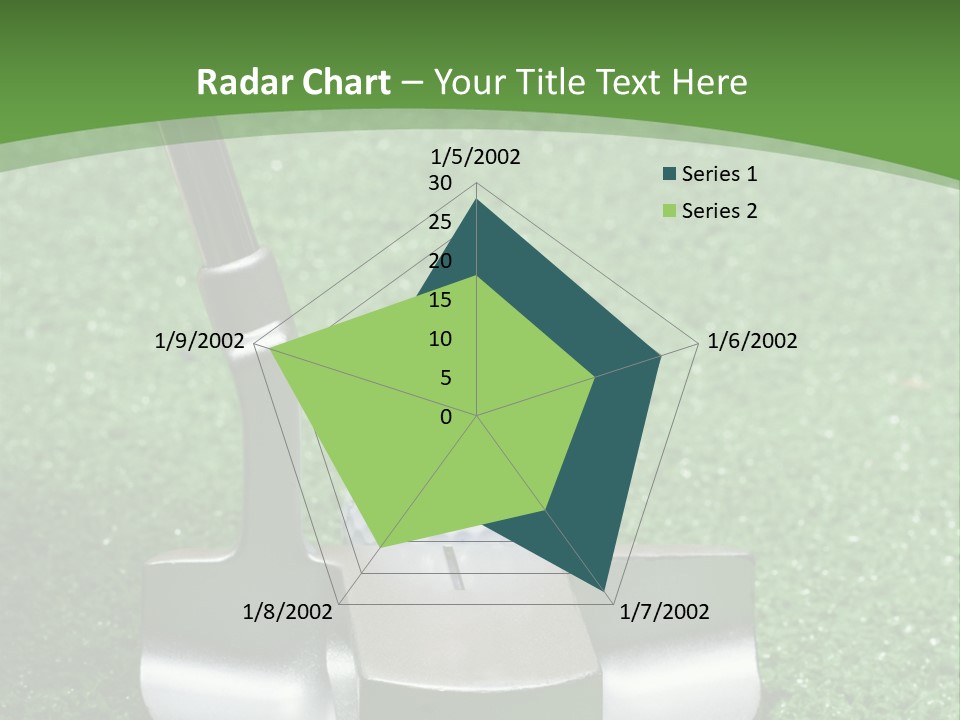 Par Turf Golf PowerPoint Template