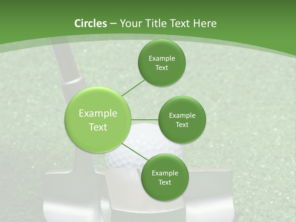 Par Turf Golf PowerPoint Template