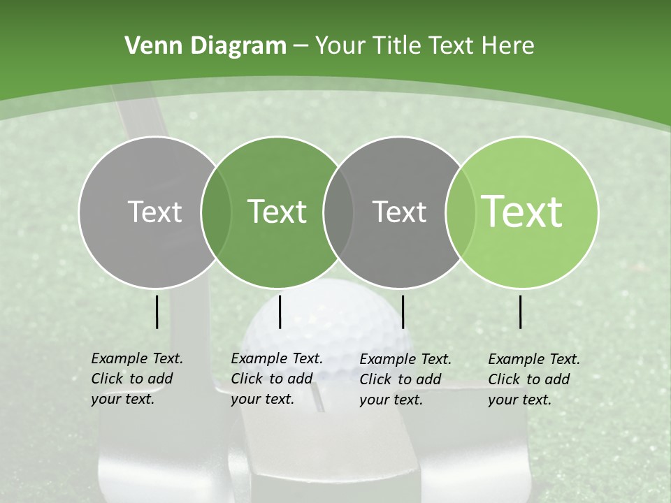 Par Turf Golf PowerPoint Template