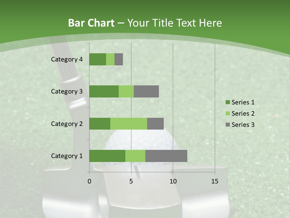 Par Turf Golf PowerPoint Template
