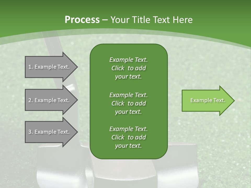 Par Turf Golf PowerPoint Template
