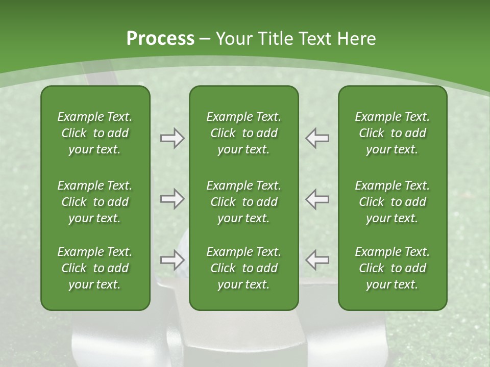 Par Turf Golf PowerPoint Template