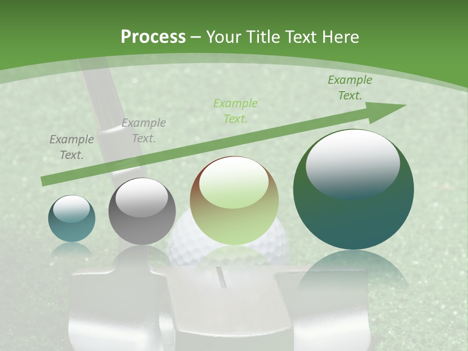 Par Turf Golf PowerPoint Template
