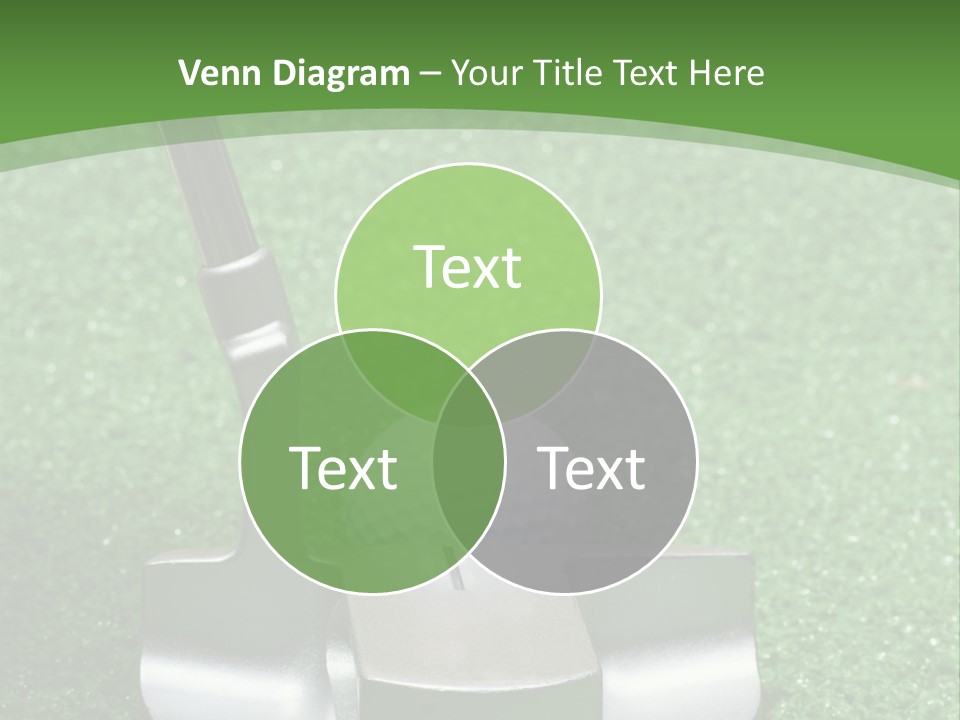 Par Turf Golf PowerPoint Template