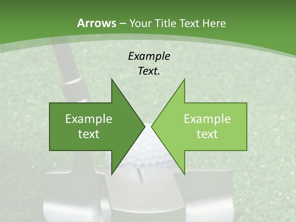 Par Turf Golf PowerPoint Template