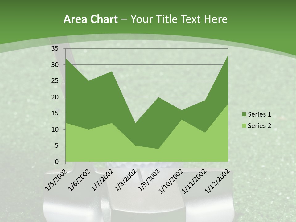Par Turf Golf PowerPoint Template