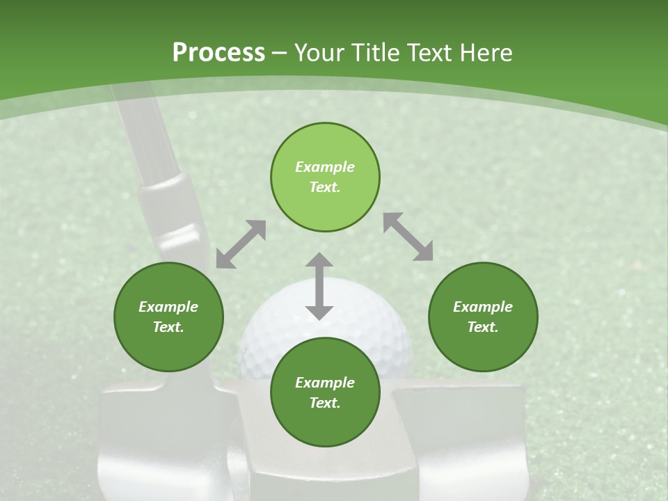 Par Turf Golf PowerPoint Template