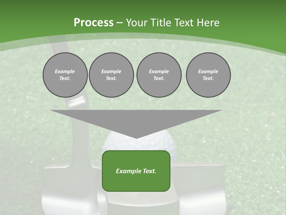 Par Turf Golf PowerPoint Template
