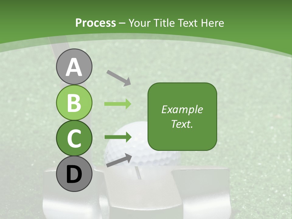 Par Turf Golf PowerPoint Template