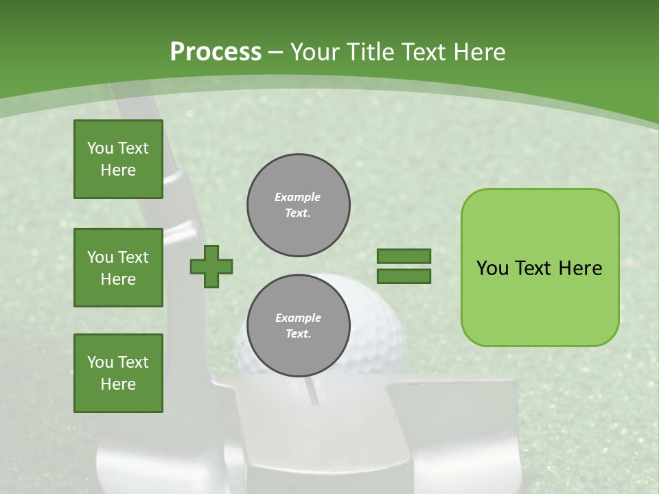 Par Turf Golf PowerPoint Template
