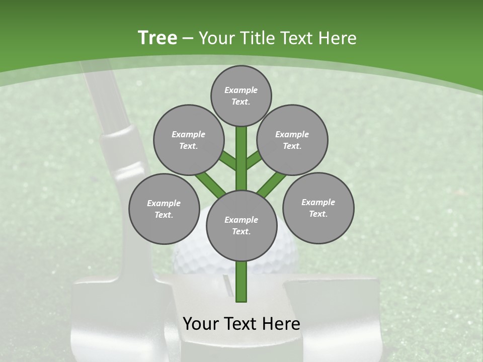 Par Turf Golf PowerPoint Template