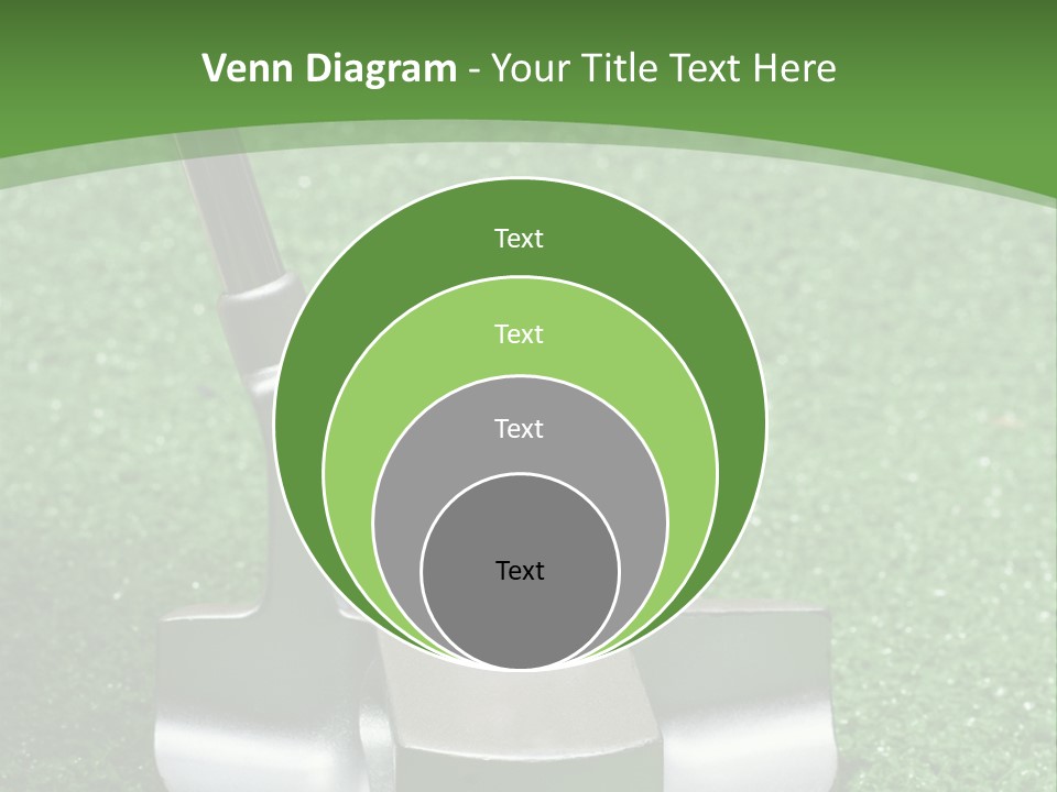 Par Turf Golf PowerPoint Template