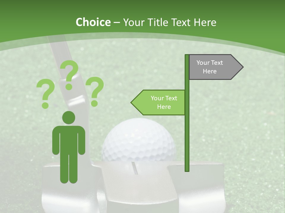 Par Turf Golf PowerPoint Template