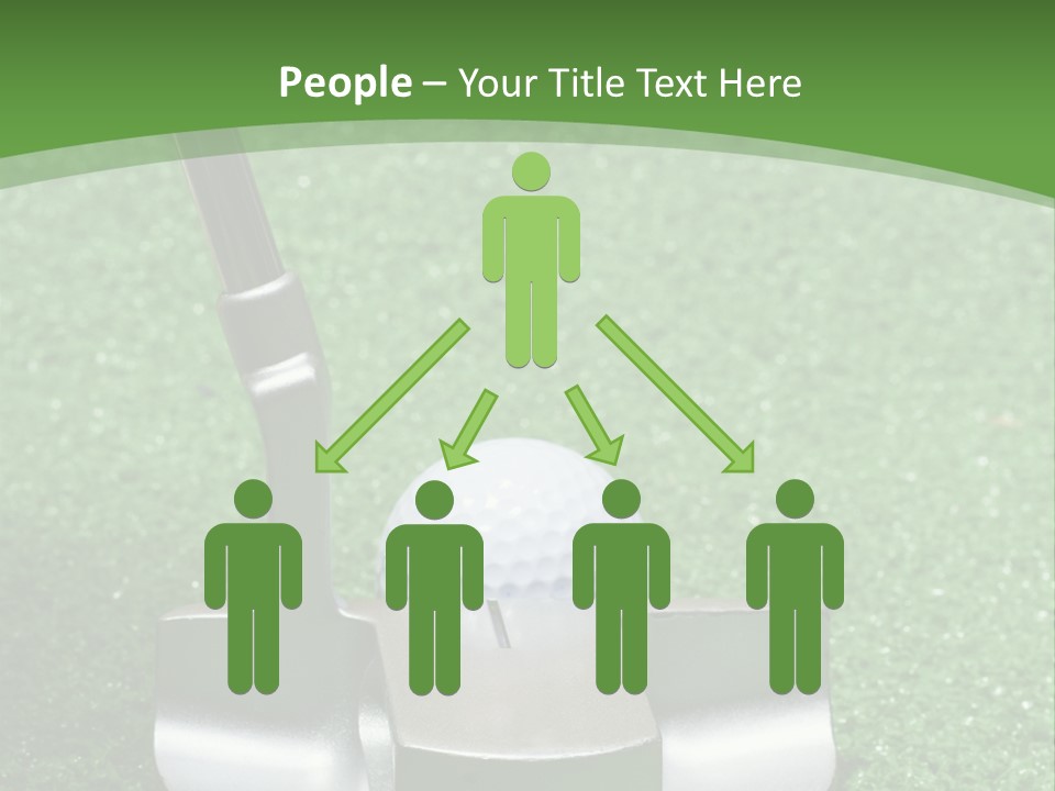 Par Turf Golf PowerPoint Template