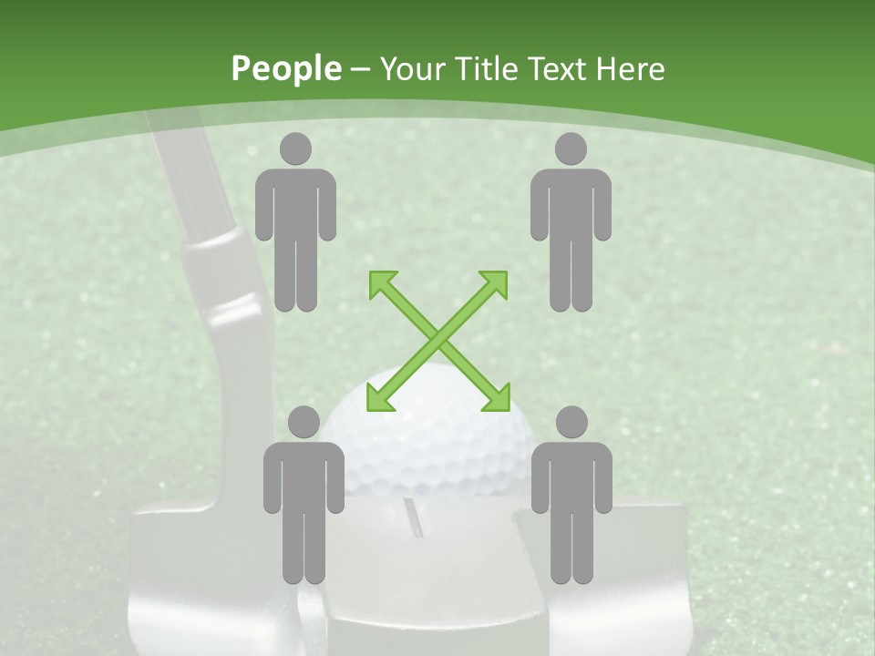 Par Turf Golf PowerPoint Template