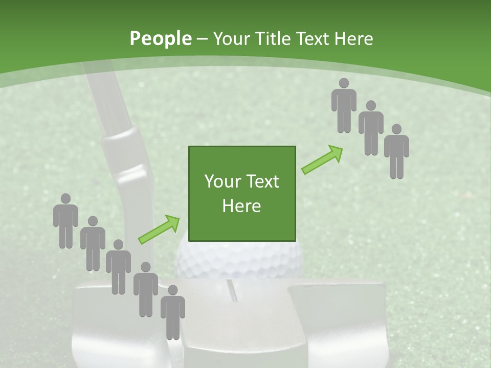 Par Turf Golf PowerPoint Template