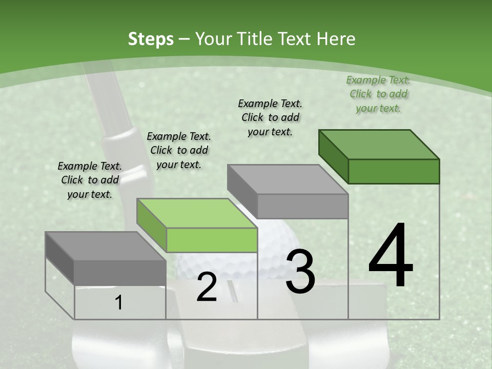 Par Turf Golf PowerPoint Template