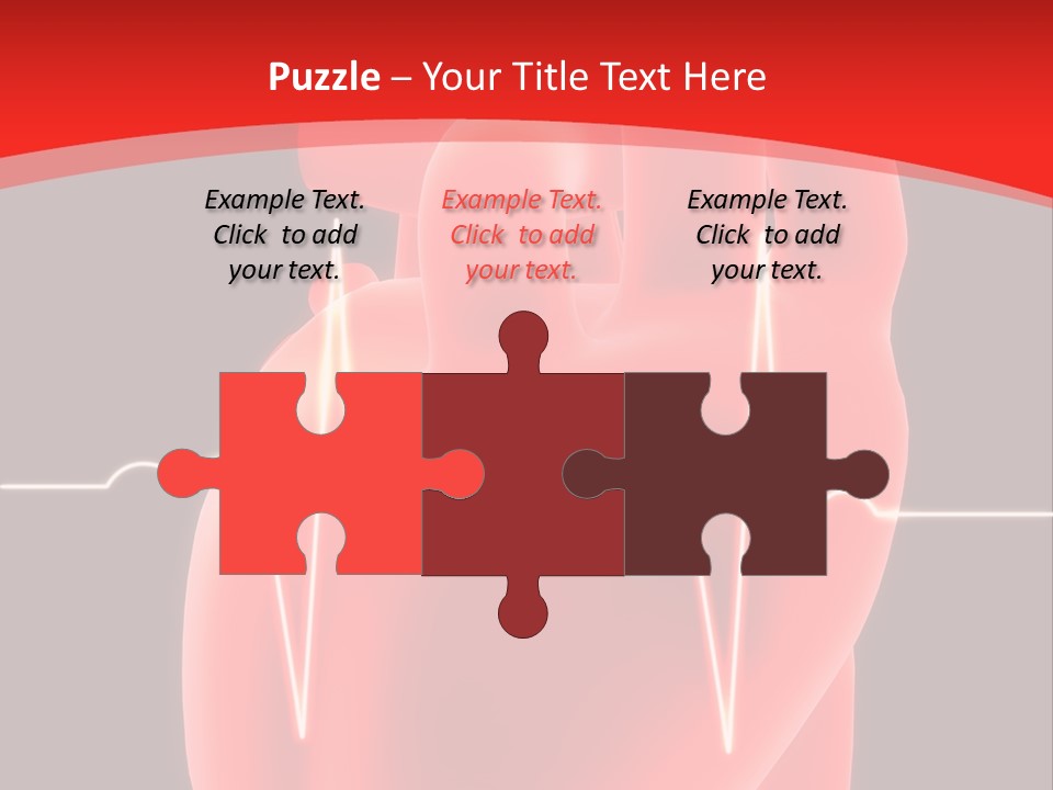 Graph Healthcare Frequency PowerPoint Template