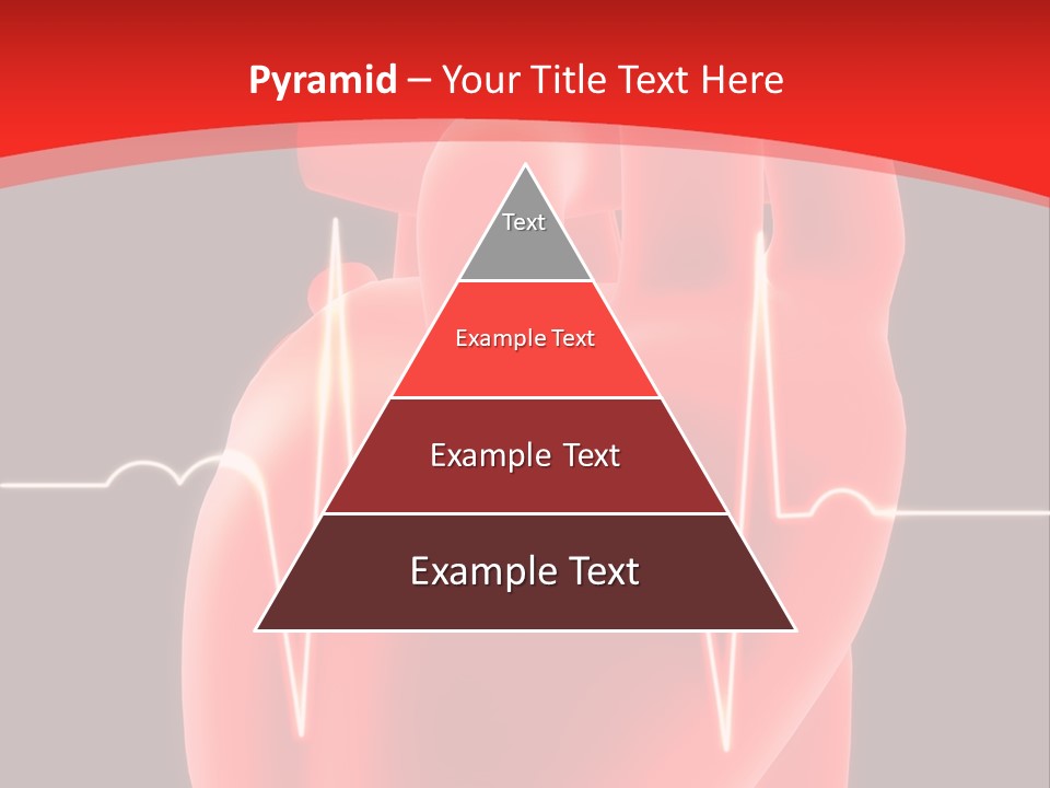 Graph Healthcare Frequency PowerPoint Template