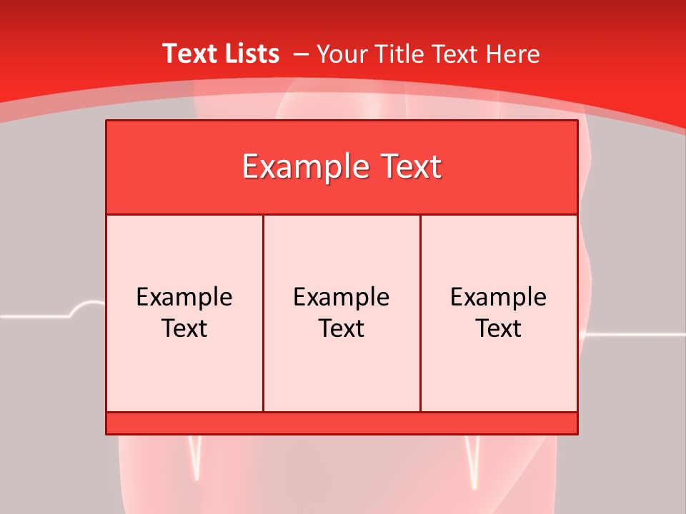 Graph Healthcare Frequency PowerPoint Template