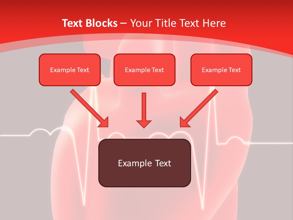 Graph Healthcare Frequency PowerPoint Template
