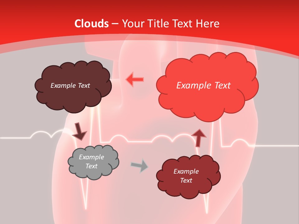 Graph Healthcare Frequency PowerPoint Template