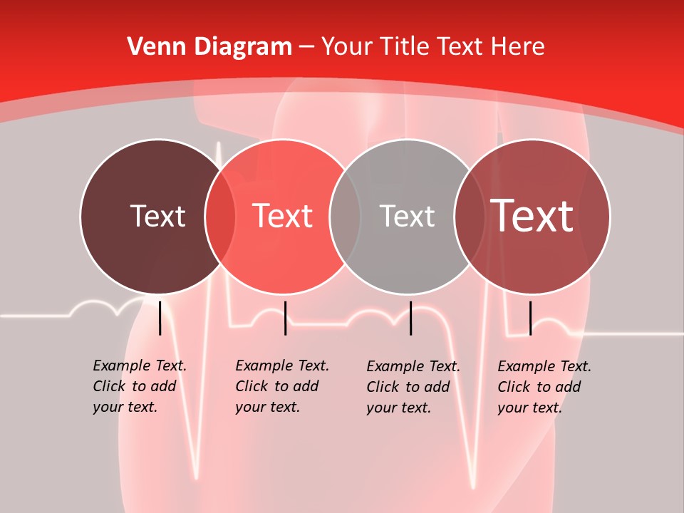 Graph Healthcare Frequency PowerPoint Template