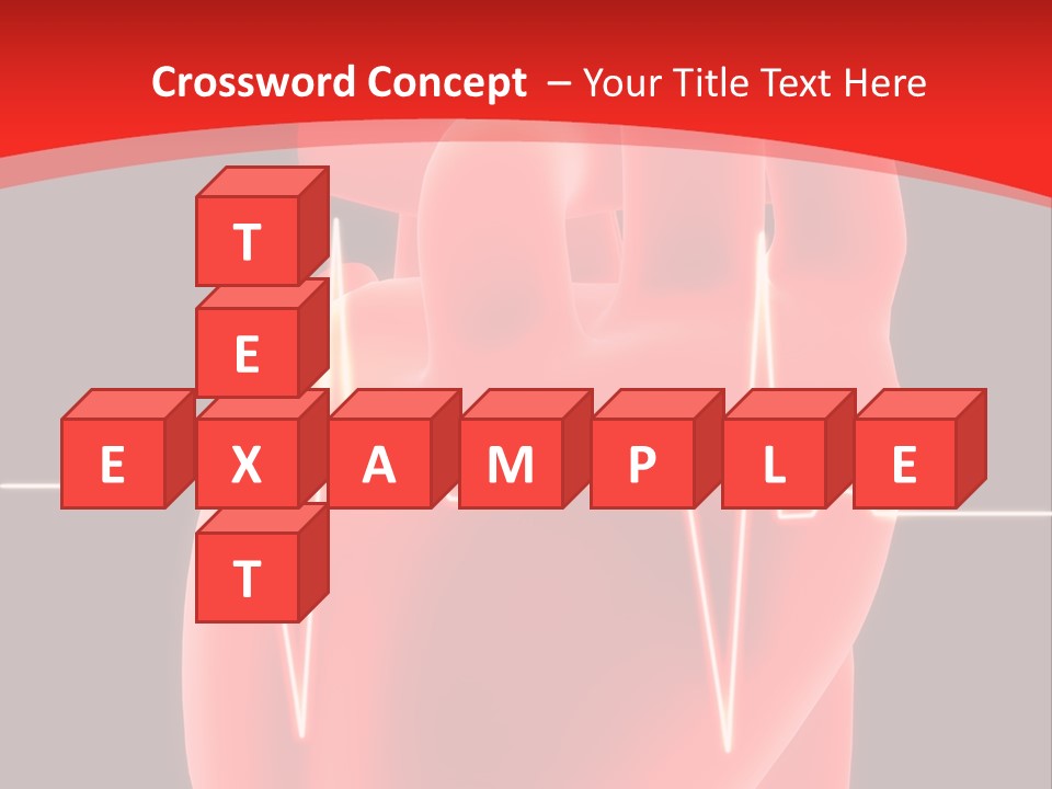 Graph Healthcare Frequency PowerPoint Template