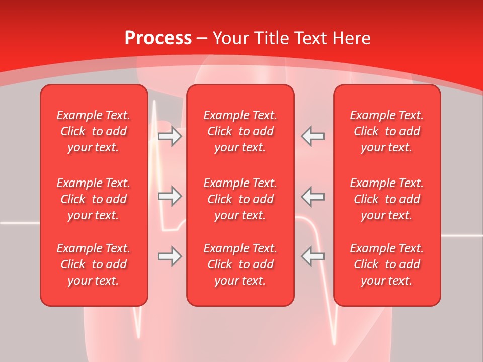 Graph Healthcare Frequency PowerPoint Template